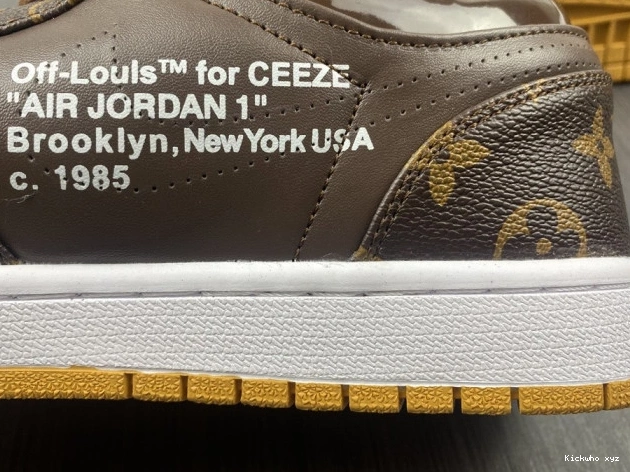 AJ1 LOW 1 Air OW Jordan Off-Louis x 0725